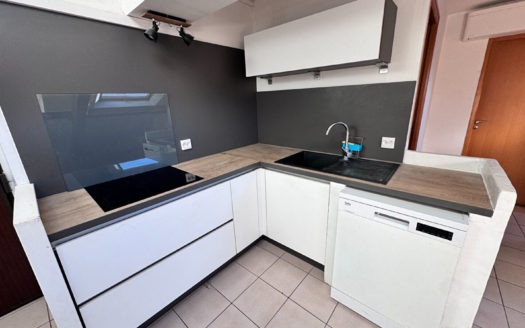 T2 dernier étage rénové métro République